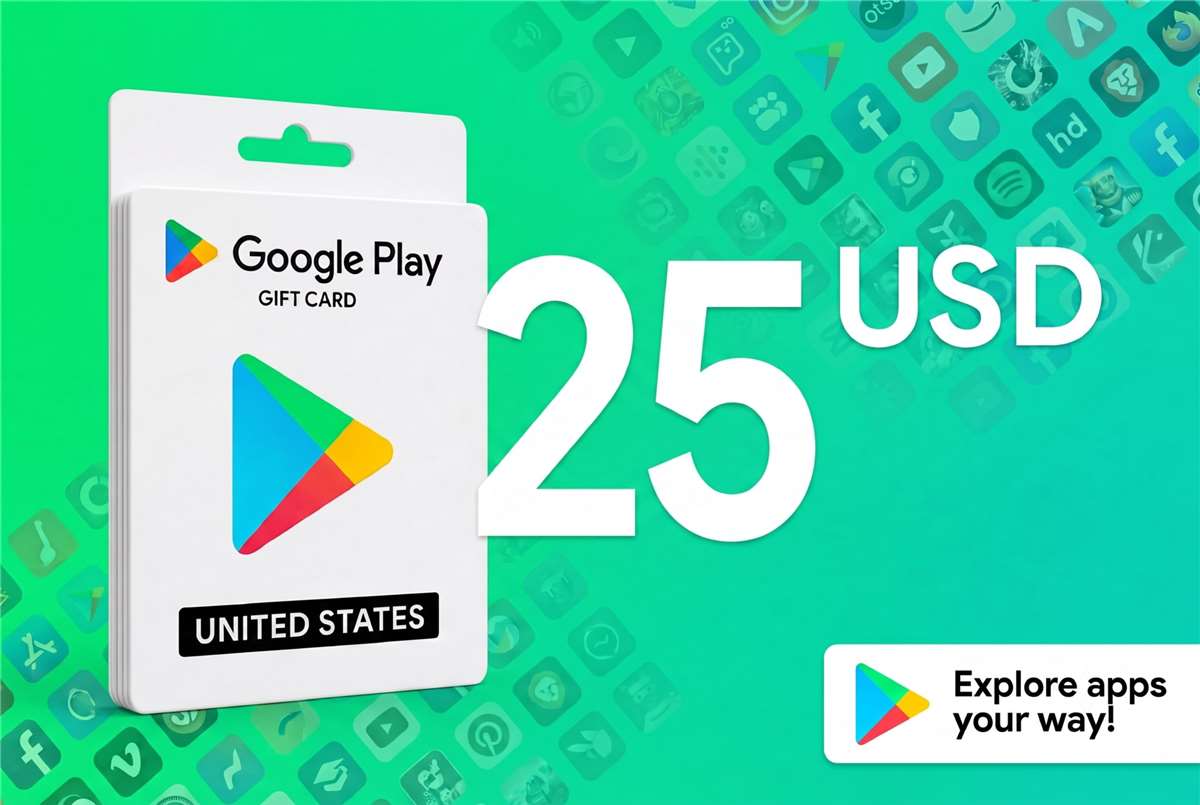 🎁 Подарочная карта Google Play — Официальный код ⚡

💳 Официальная подарочная карта Google Play на 25 Долларов. Доставка кода в личные сообщения 📩. Подходит для покуп... Google Play